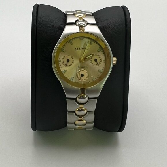 Kessaris Gold and Silver Ladies Watch Working - Picture 1 of 9